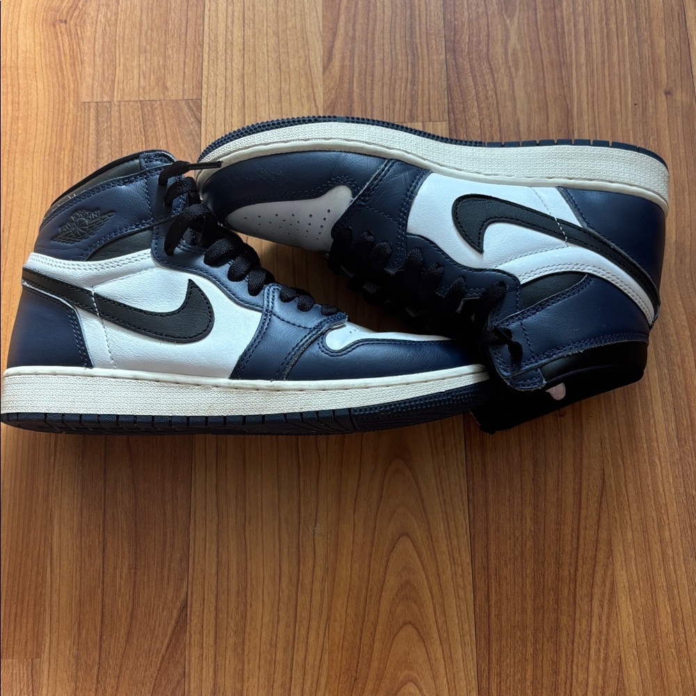 Nike High-Top Sneakers in Black and White